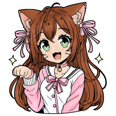 anime cat girl
