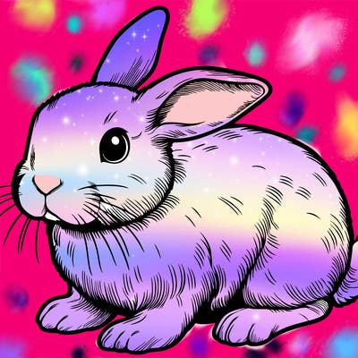 realistic bunny