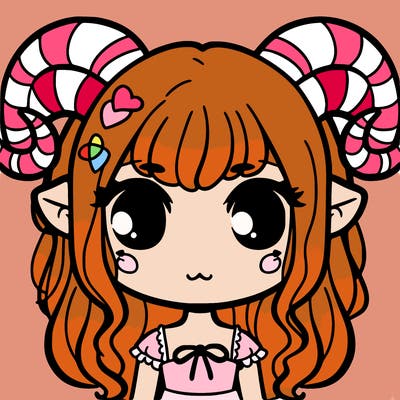 girl with horns