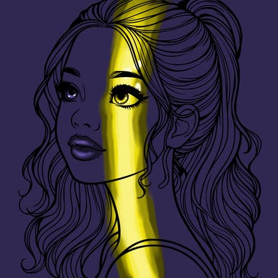 beautiful realistic girl