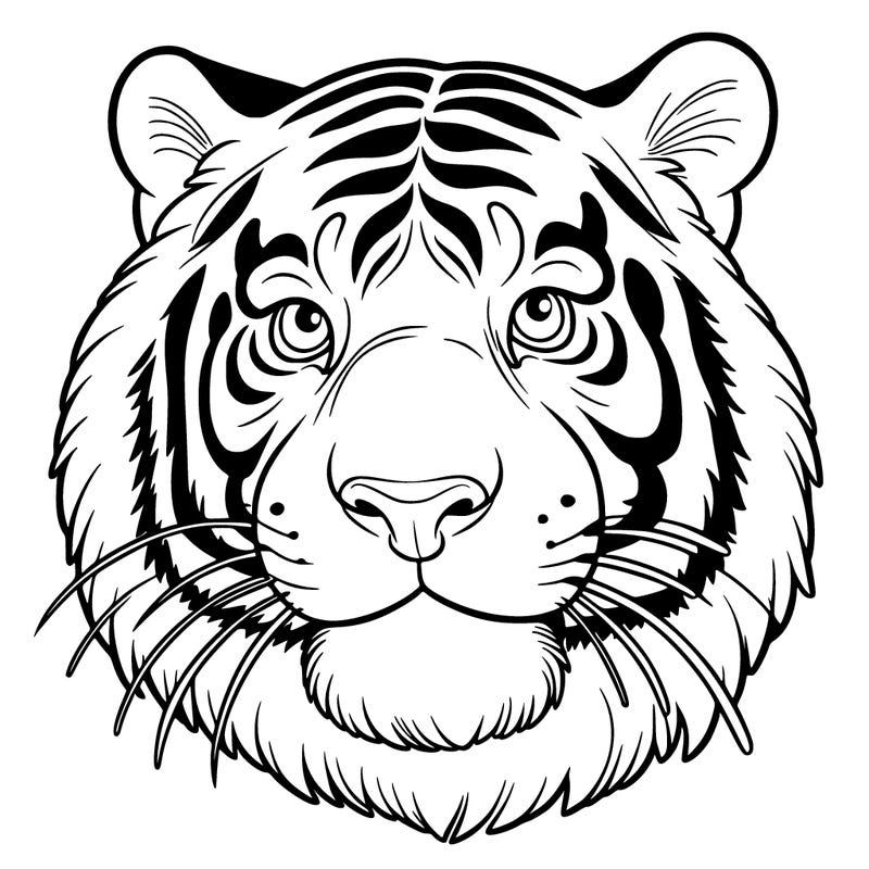 realistic tiger