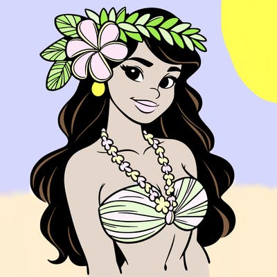 hawaiian woman