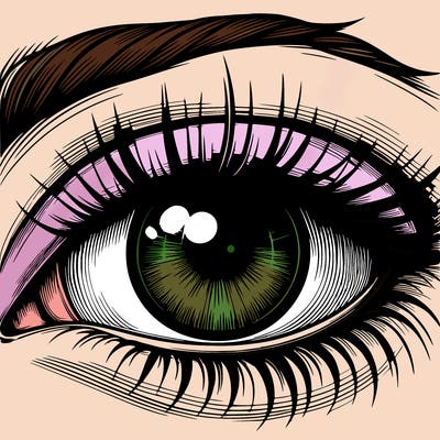 realistic eye