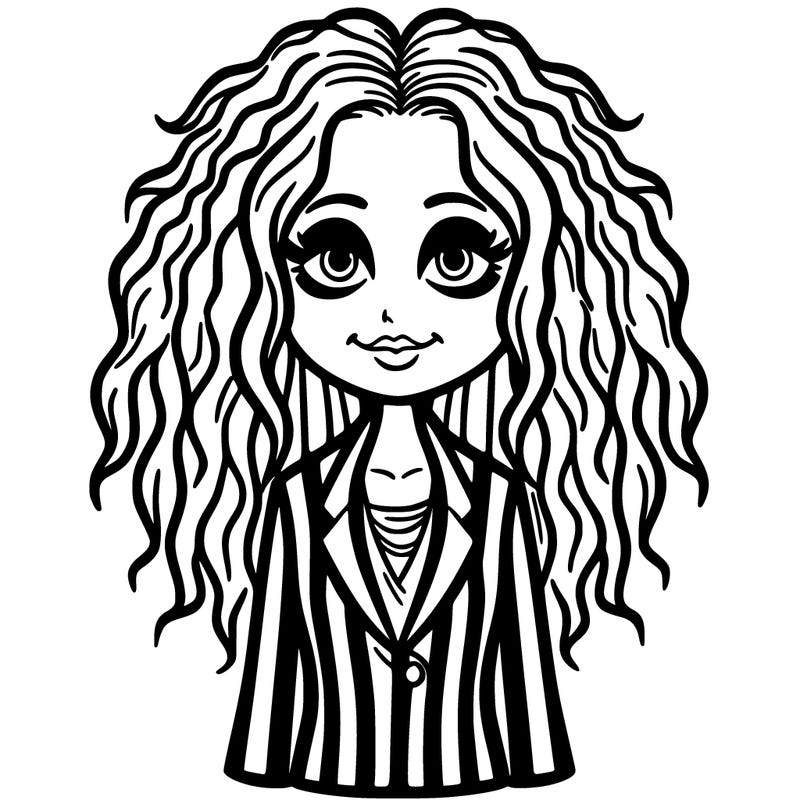 beetlejuice as a girl