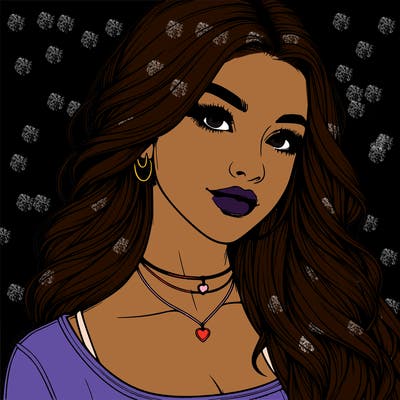 detailed realistic girl