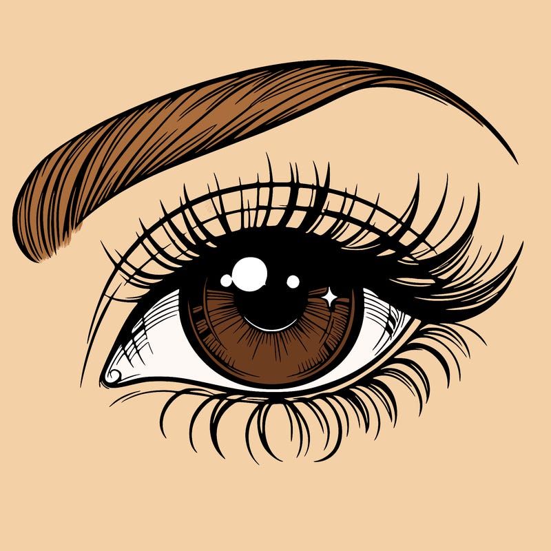a beautiful eye