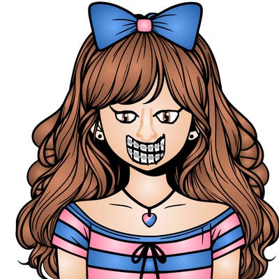 realistic girl no face