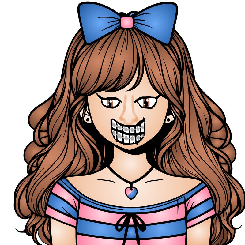 realistic girl no face