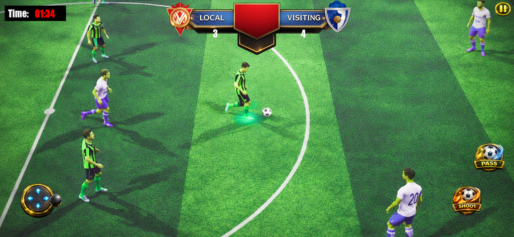 Global Soccer gameplay screenshot 2