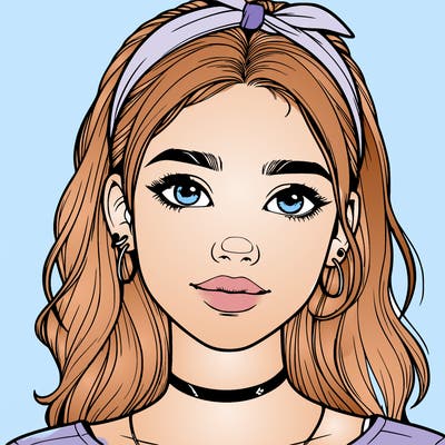 realistic teenage girl