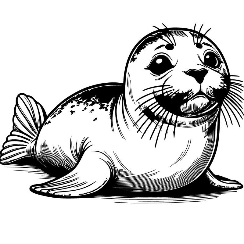 realistic seal