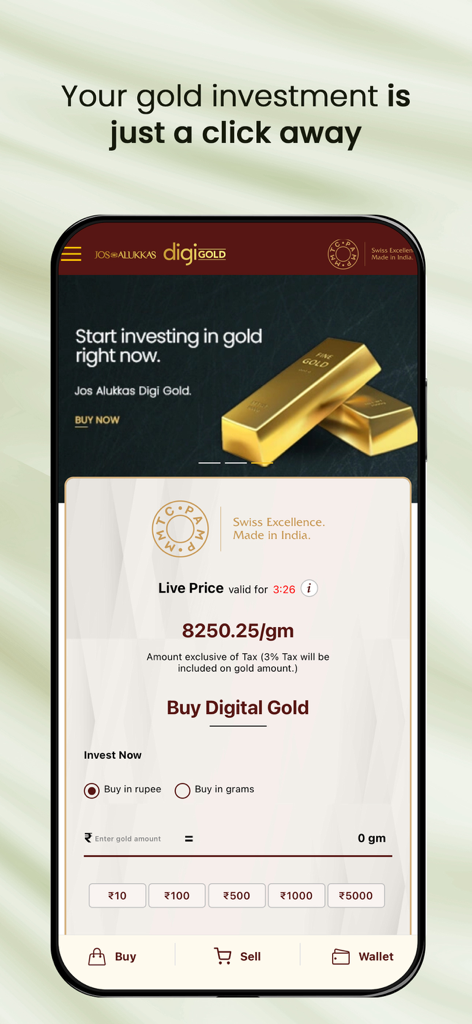 Jos Alukkas Digi Gold - Finance App | MWM