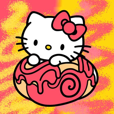 hello kitty characters cinnamon roll in hello kitty