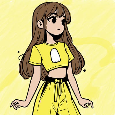 girl in a cute crop top
