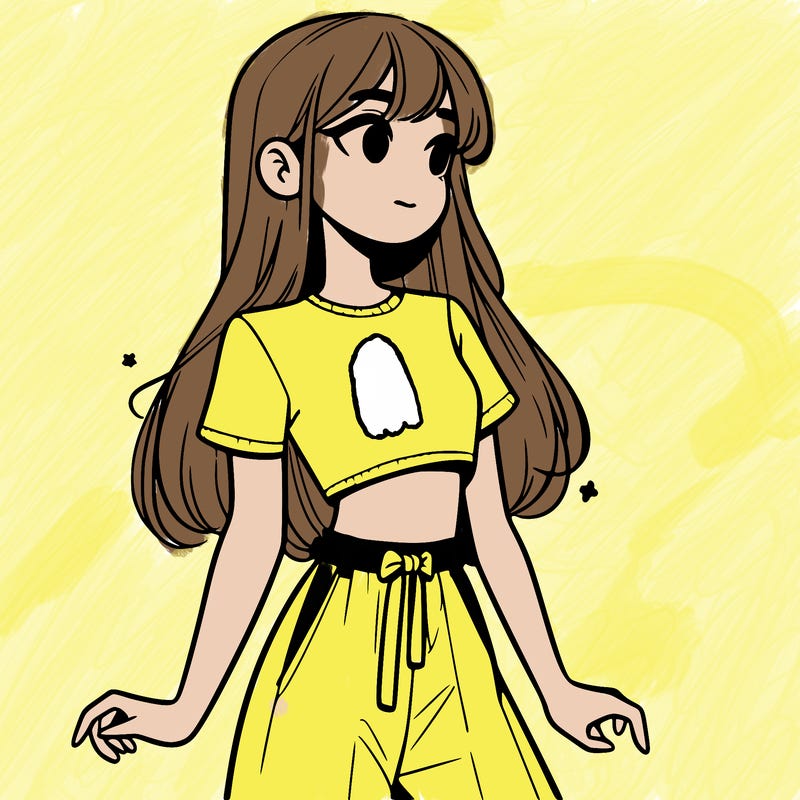 girl in a cute crop top