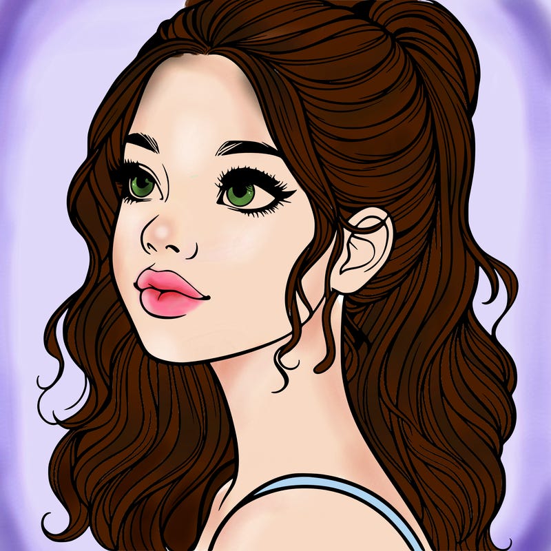 beautiful realistic girl