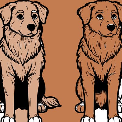 realistic dog