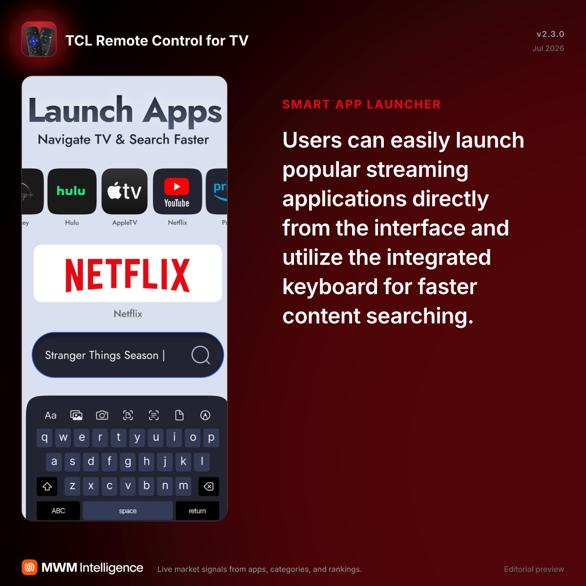 TCL Remote Control for TV - Utilities App | MWM