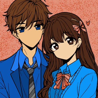 an anime couple
