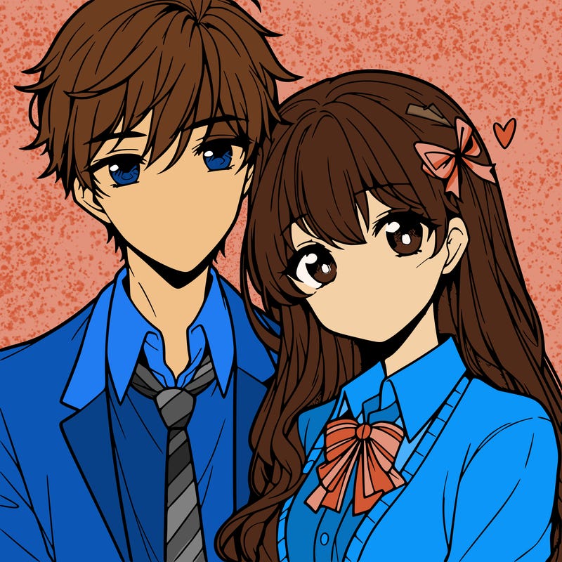an anime couple