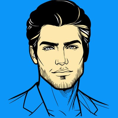 handsome man
