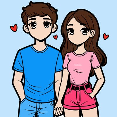 boyfriend and girlfriend