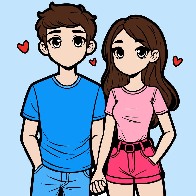 boyfriend and girlfriend