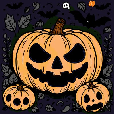 spooky pumpkin
