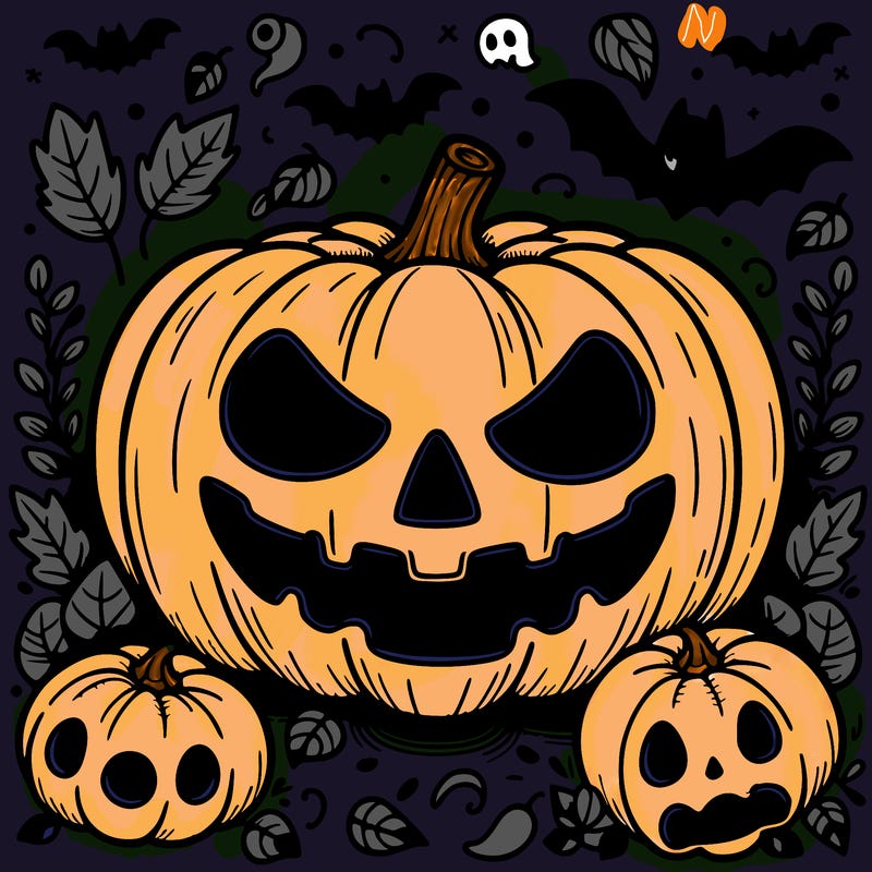 spooky pumpkin