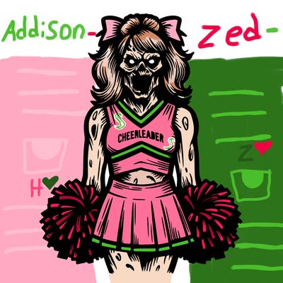 disney zombies cheerleader