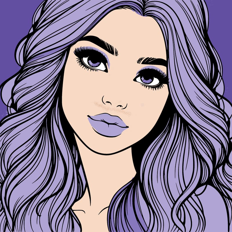 beautiful realistic girl