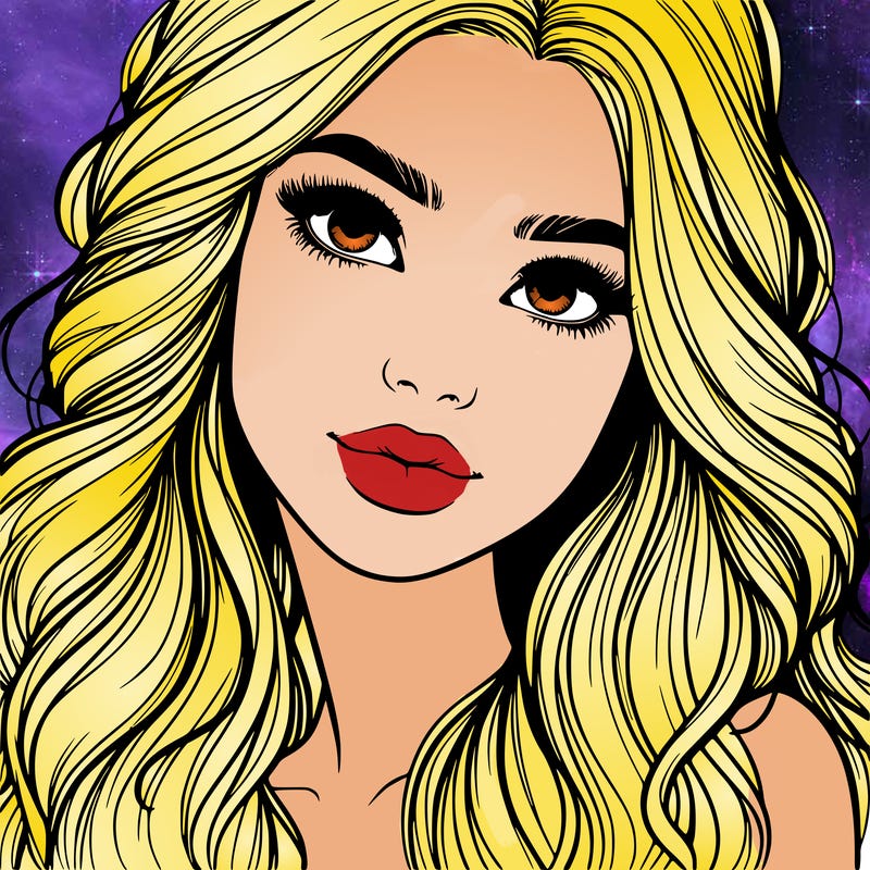 beautiful realistic girl