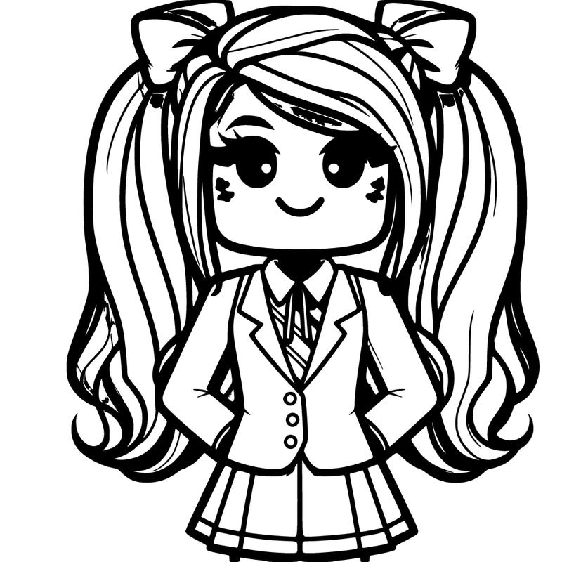 preppy roblox girl