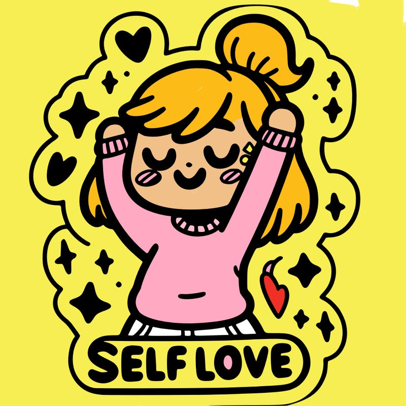 self-love sticker