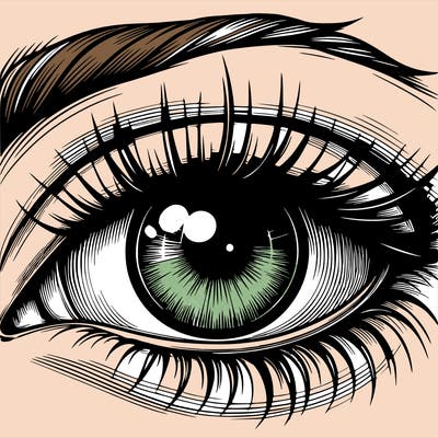realistic eye