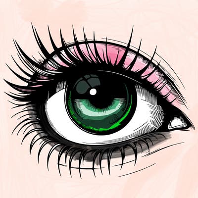 realistic eye