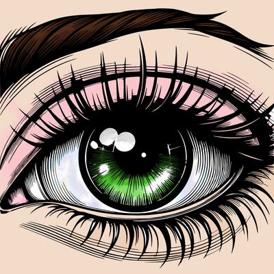 realistic eye
