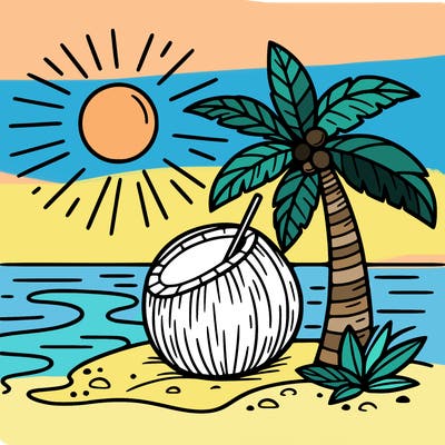 summer  coconut