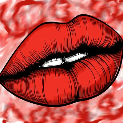 realistic lips