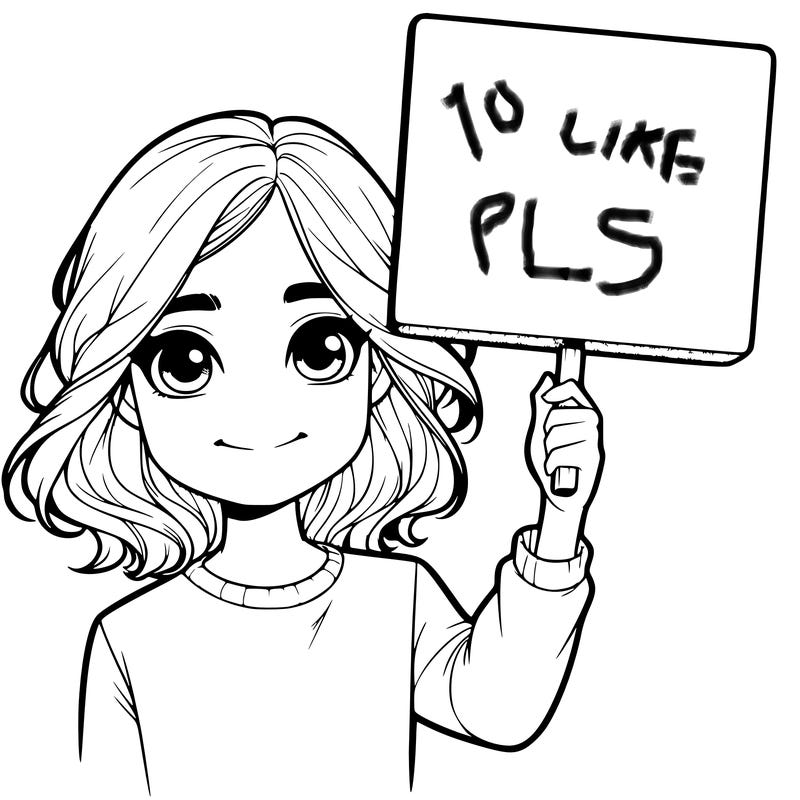 realistic girl holding up a sign