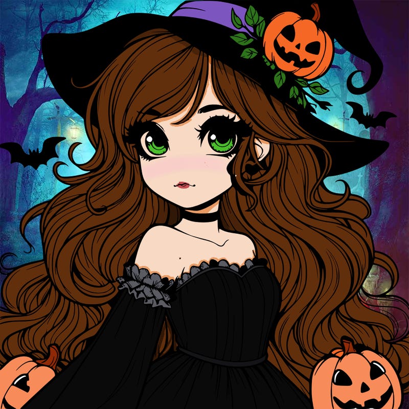 realistic girl halloween