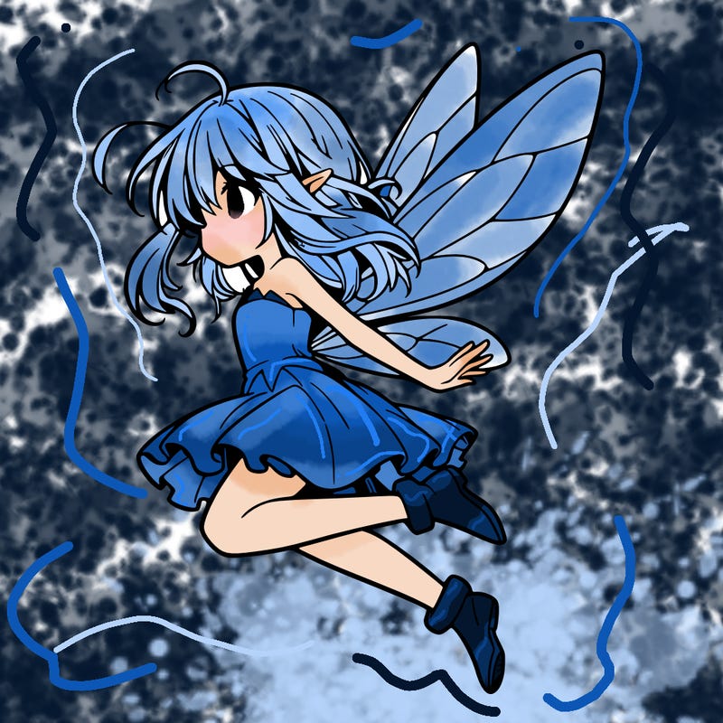 manga fairy flying