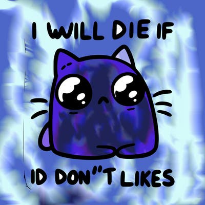 a cat that will die if we don’t get 10 likes