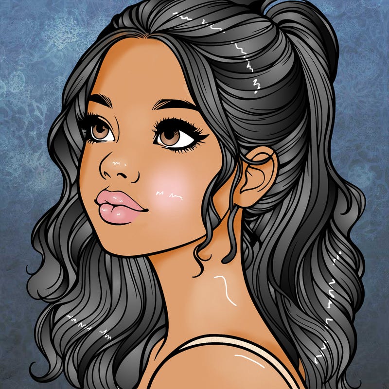 beautiful realistic girl