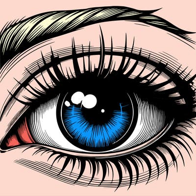 realistic eye