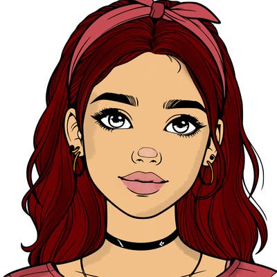 realistic teenage girl