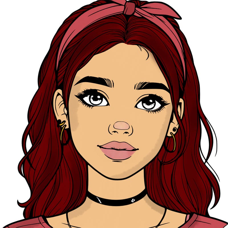 realistic teenage girl