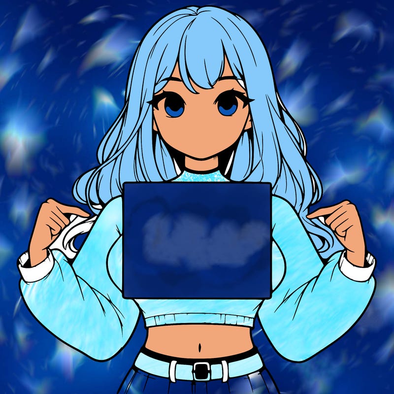 girl holding a blank sign in a long sleeve crop top