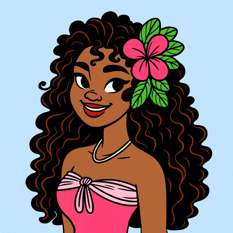 hawaiian black woman