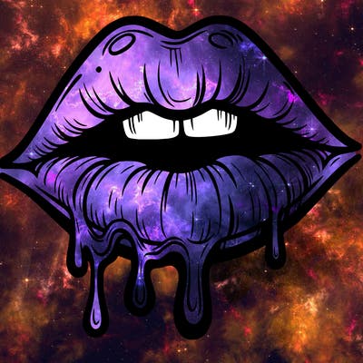 lips that look realistic and drip